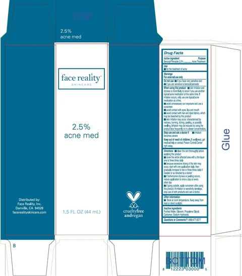 Acne Med 2.5% packaging