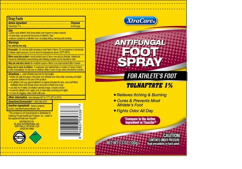 XtraCare Antifungal Foot packaging