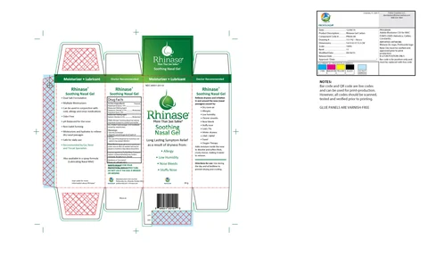 Rhinase Soothing Nasal Gel packaging