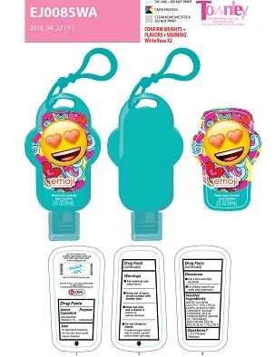 Watermelon Scented Hand SanitizerHeart Eyes packaging