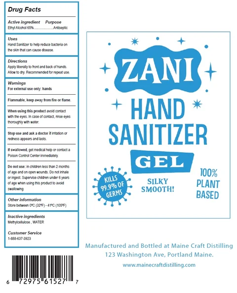 Zani Hand Sanitizer 포장