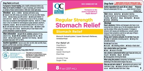 Stomach ReliefRegular Strength packaging
