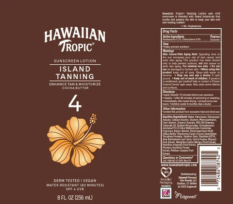 HAWAIIAN TROPIC 포장