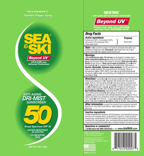 Sea and Ski SPF 50 포장