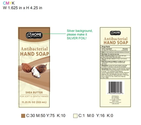 HOME FORMATION ANTIBACTERIAL SHEA BUTTER packaging