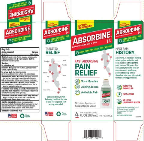 Absorbine Jr. Pro Rollon packaging