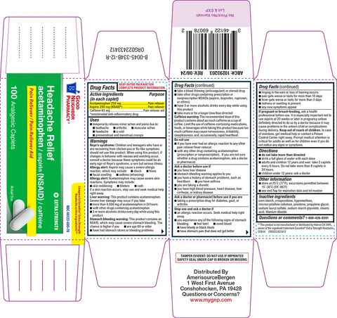 Headache Relief packaging