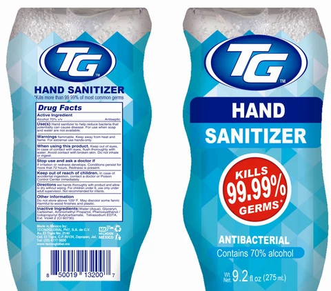 TG Hand Sanitizer 포장