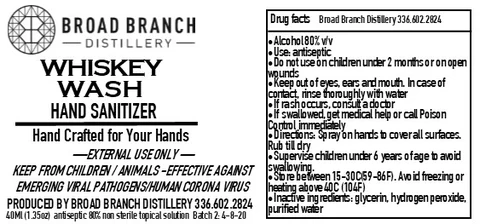 whiskey wash packaging