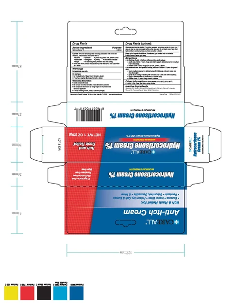 CAREALL HydrocortisoneMaximum Strength packaging