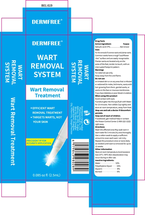DERMFREE WART REMOVAL System 포장