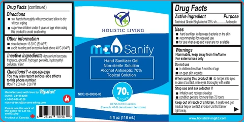 Sanify 포장