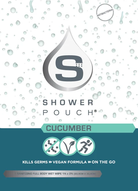 Shower Pouch Cucumber 포장