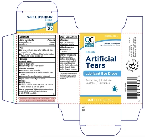 Quality Choice Artificial Tears Lubricant Eye Drops 포장