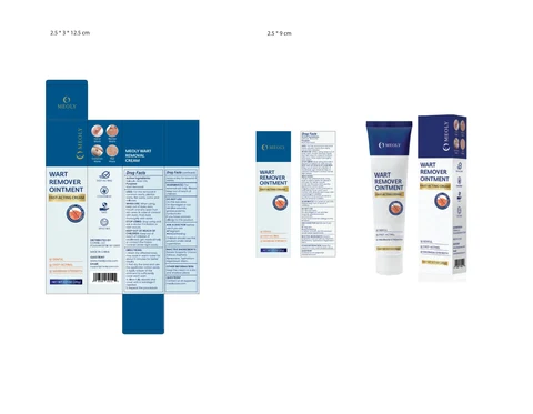 MEOLY Wart Removal Cream 20g packaging