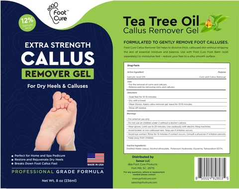 Tea Tree Oil Callus Remover packaging