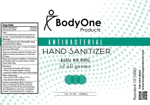 Antibacterial Hand Sanitizer 포장