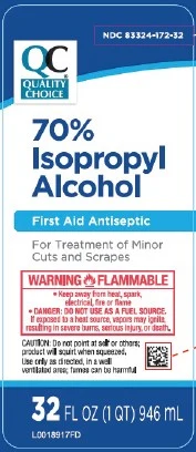 70% Isopropyl Alcohol 포장