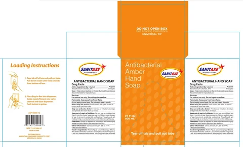 Sanitaxe Antibacterial 포장