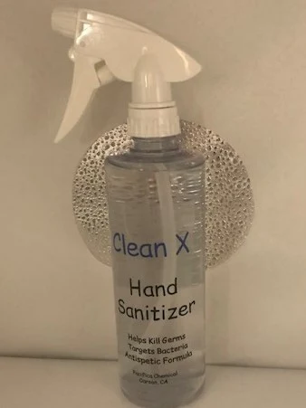 Hand Sanitizer packaging