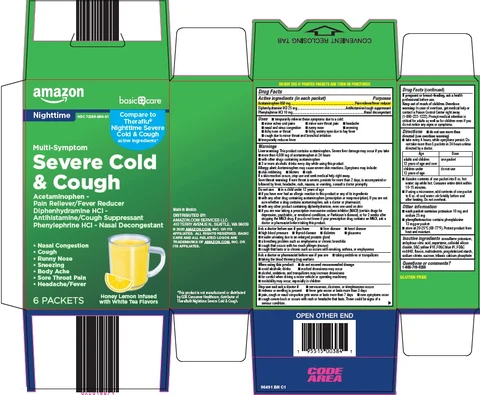 Basic Care severe cold and cough 포장