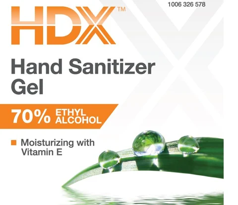 Hand Sanitizer Gel packaging