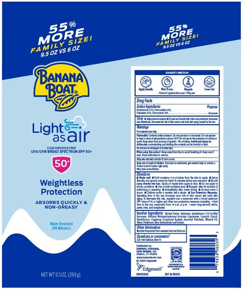 Banana Boat 포장