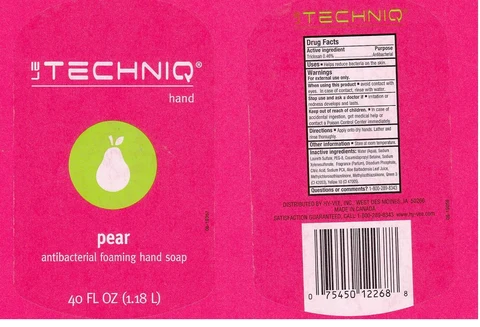 LE TECHNIQPEAR packaging