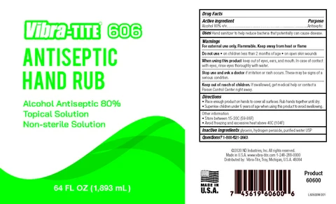 Antiseptic Hand Rub 포장
