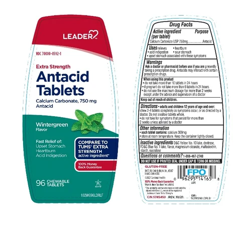 CardinalExtra Strength Antacid Wintergreen flavor 포장