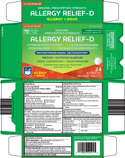 allergy relief-D packaging