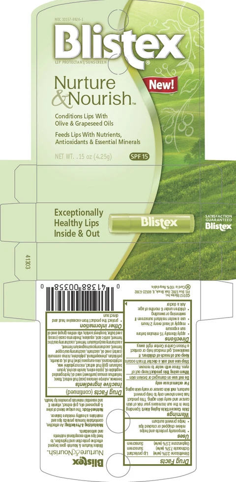 Blistex Nurture and Nourish 포장