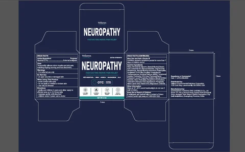 Velloryn EXTRA STRENGTH NEUROPATHY 포장