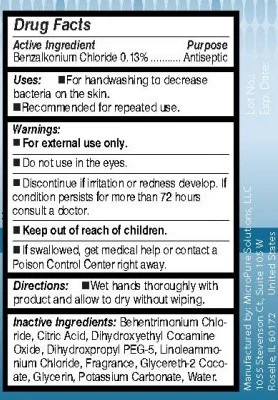 CLEANpHIRST Alcohol Free Antiseptic Hand Sanitizer packaging