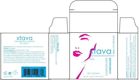 CAMOUFLAGE CONCEALER NUDE packaging