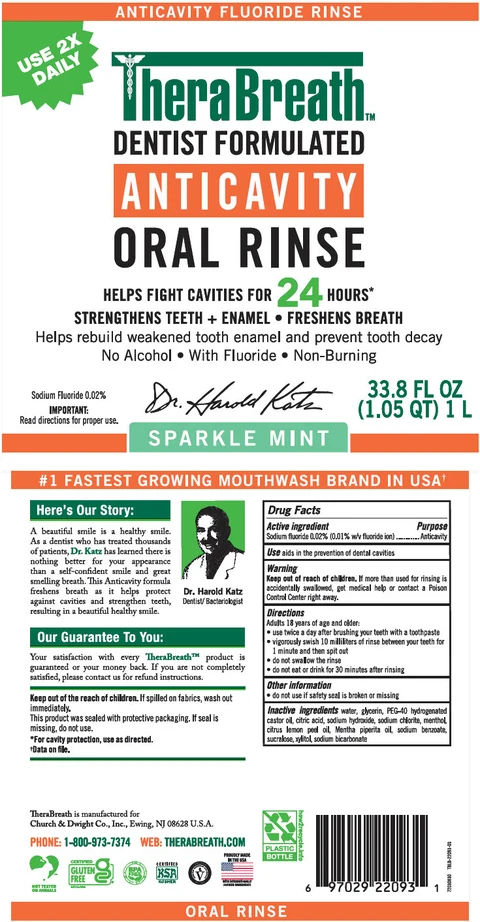 TheraBreath Anticavity packaging