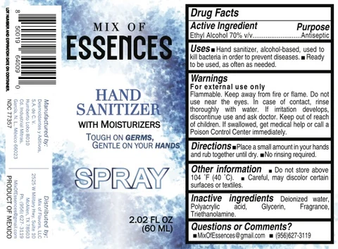 Hand Sanitizer packaging