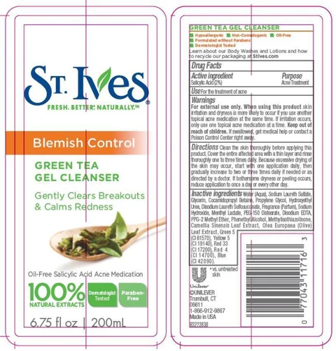 St. IvesGreen Tea Cleanser packaging