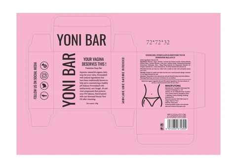 Yoni bar packaging