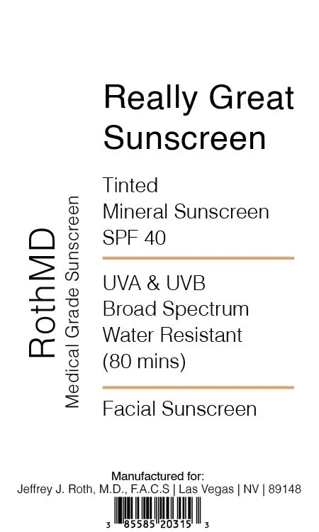 Tinted Mineral Sunscreen packaging