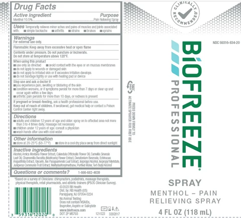 Biofreeze Professional 포장