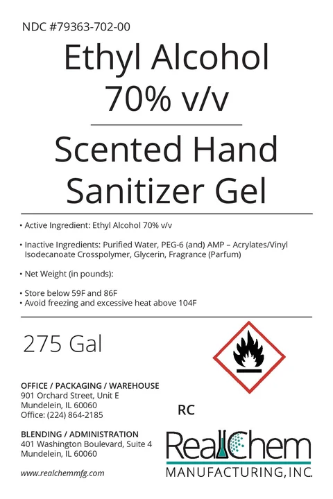 Hand Sanitizer packaging