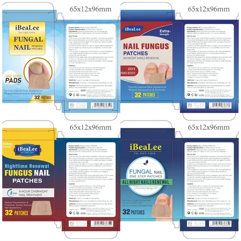 iBeaLee NAIL PATCHES packaging