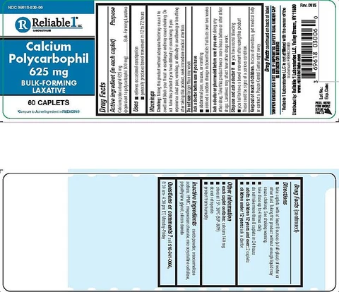 Calcium Polycarbophil 625 mg 포장