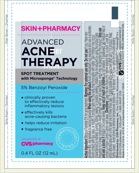 Principal Display Panel - Skin+Pharmacy Advanced Acne Therapy Kit Label