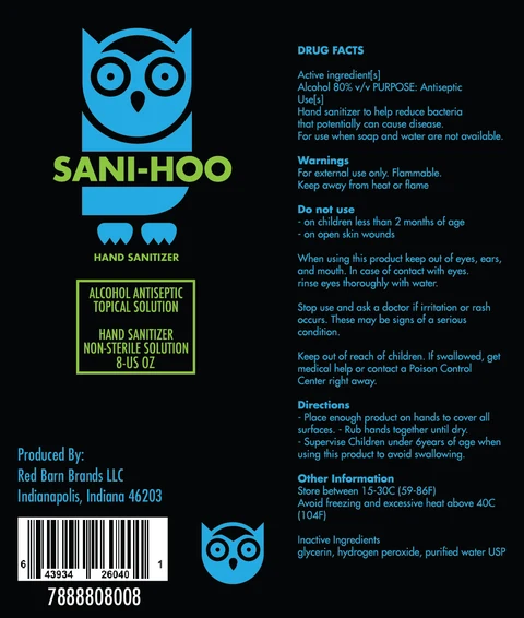 SaniHOO Hand Sanitizer 포장