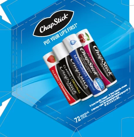 Chapstick 포장