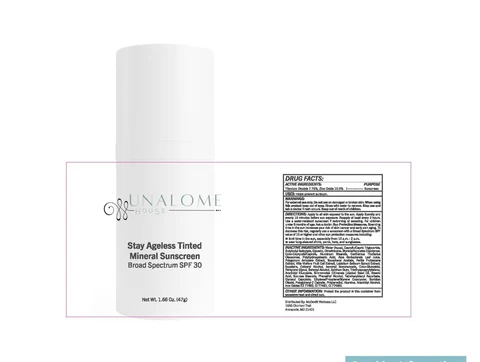 Stay Ageless Tinted Mineral Sunscreen Broad Spectrum SPF 30 packaging