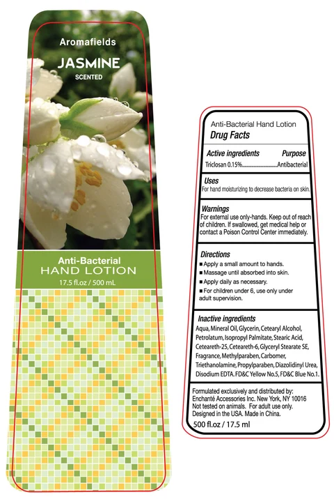 Aromafields Jasmine Scented Anti-Bacterial Hand 포장