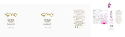 Bright as Day Mineral SPF50 packaging